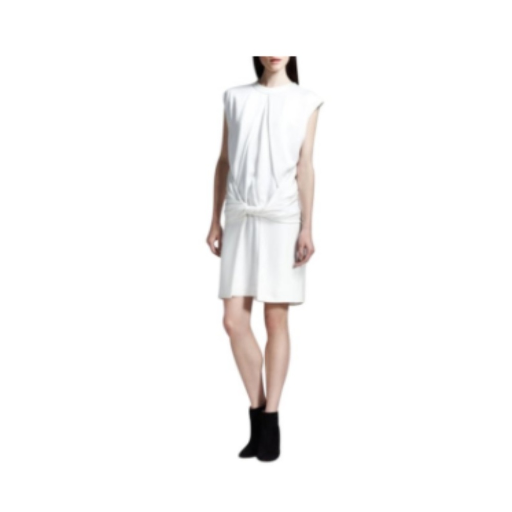 Alexander Wang Twist-Front Muscle-Tee Dress size 4